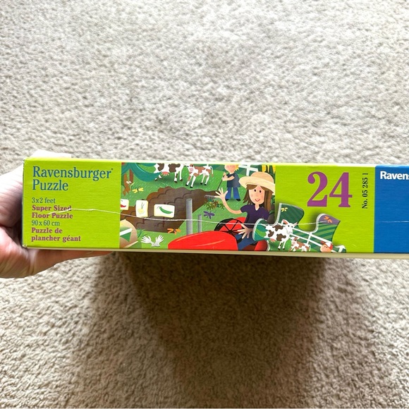 Ravensburger 24 pc Super Sized Farm Mania Floor Puzzle - 3x2 Feet - Kids Toys - Picture 12 of 14